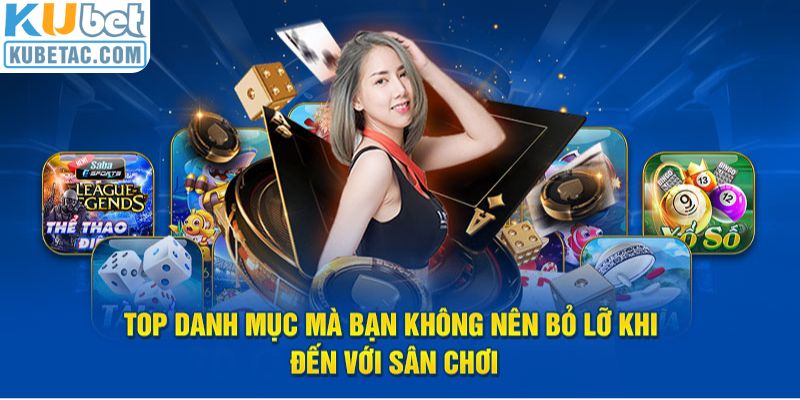 Top 5+ trò chơi “ăn khách” nhất Kubet 2024